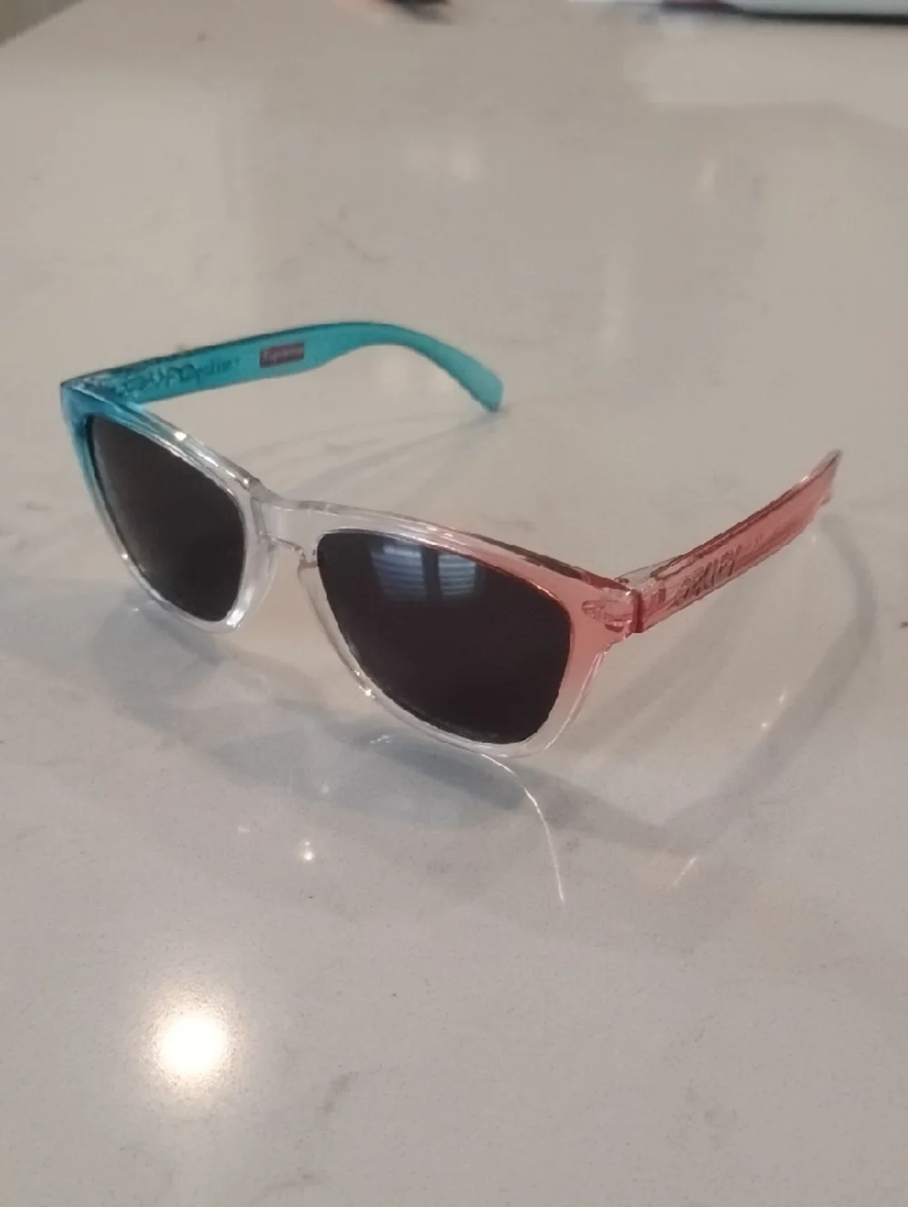 Oakley X Supreme Frogskins Two Tone Sunglasses